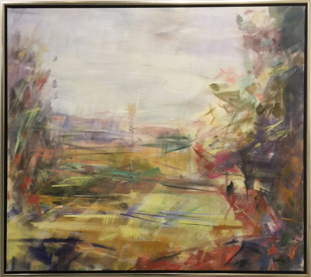 Svein Johansen litografi hos Galleri Hanne